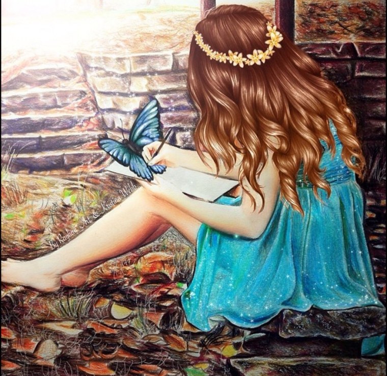 Картина две подружки