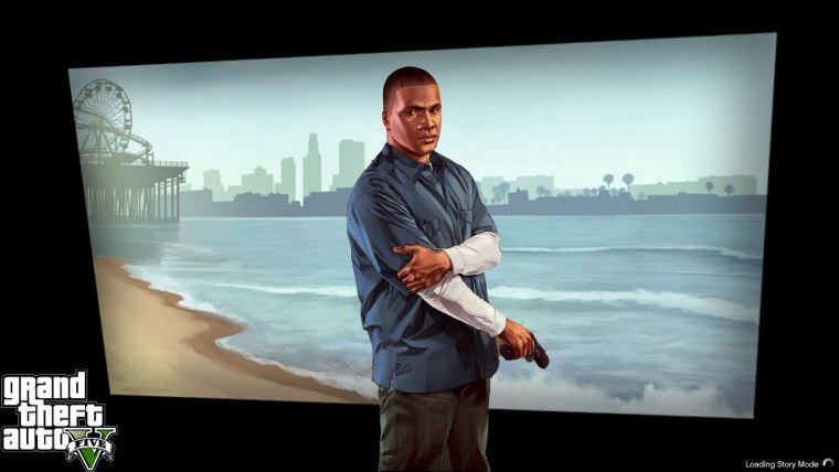 Загрузочные экраны с Франклином ГТА 5