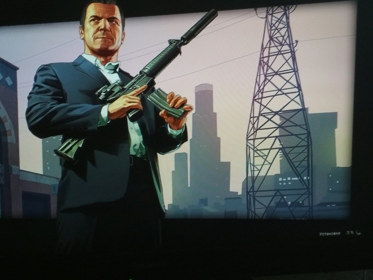 ГТА 5 загрузочный экран