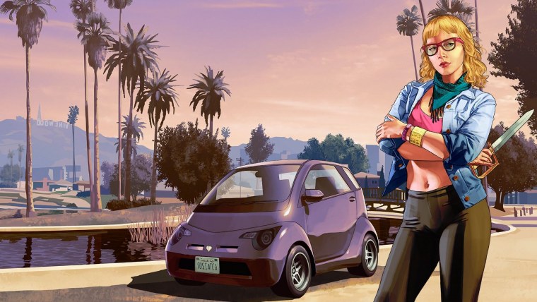 ГТА 5 загрузочный экран