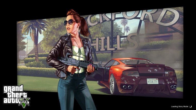 GTA 5 экран загрузки