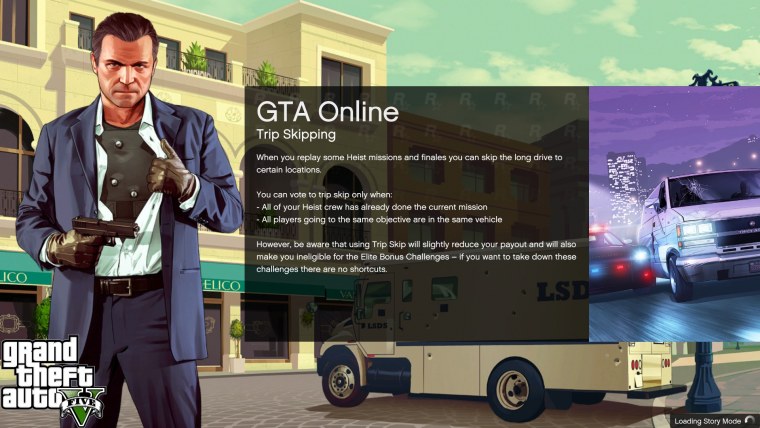 GTA online загрузочный экран