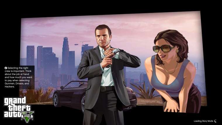 GTA 5 loading Screen