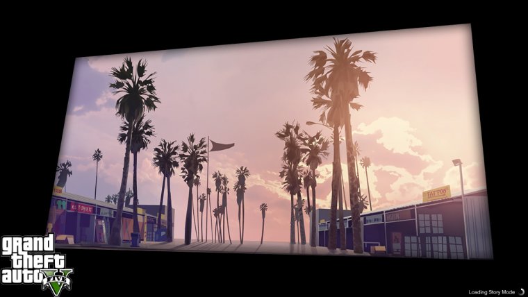 Экран загрузки ГТА 5