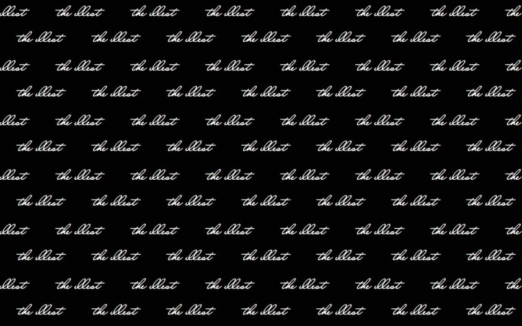 Надписи на черном фонн