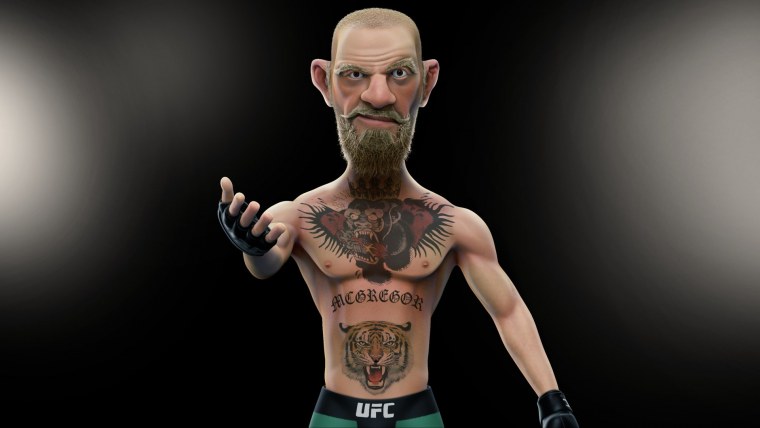 Конор МАКГРЕГОР 4к арт