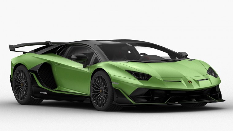 Ламборгини Хуракан зеленый
