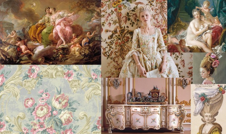 Мудборд Мария Антуанетта
