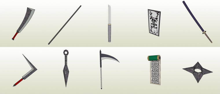 Оружие ниндзя кунай САИ