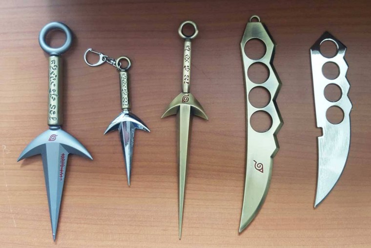 Рисовать оружие ниндзя