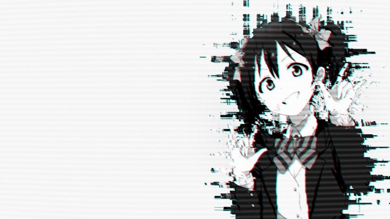 Аниме чб на рабочий стол