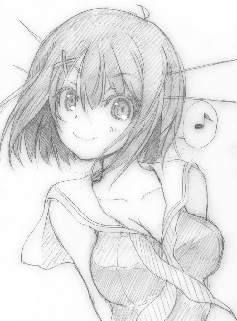 Ани тянки для срисовки лёгкие