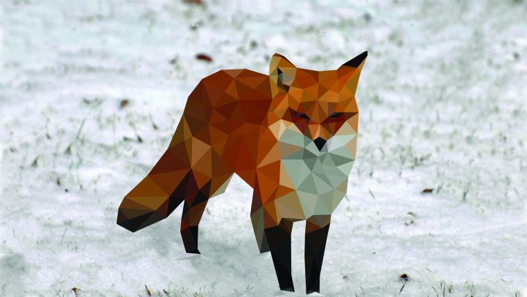 Полигональные животные