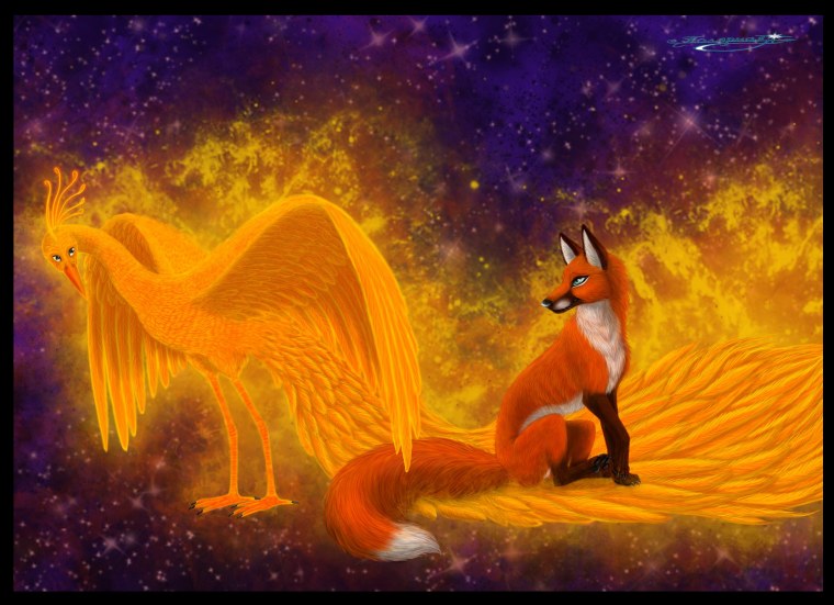 Феникс Фокс арт