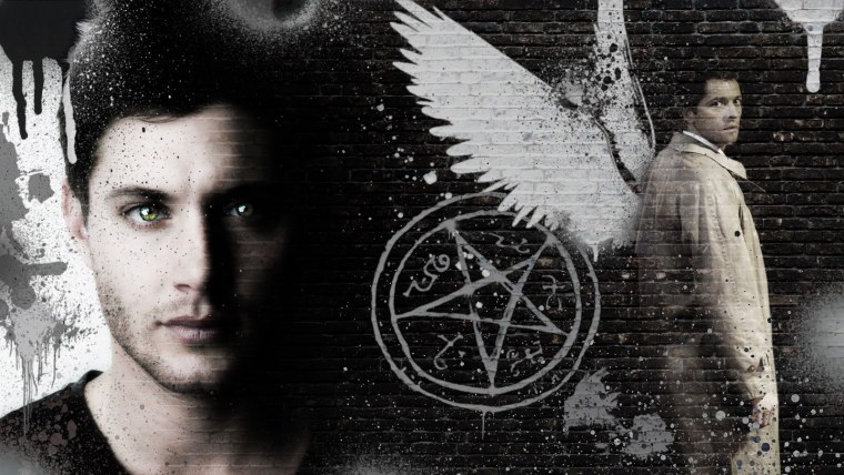 Кастиэль сверхъестественное обои