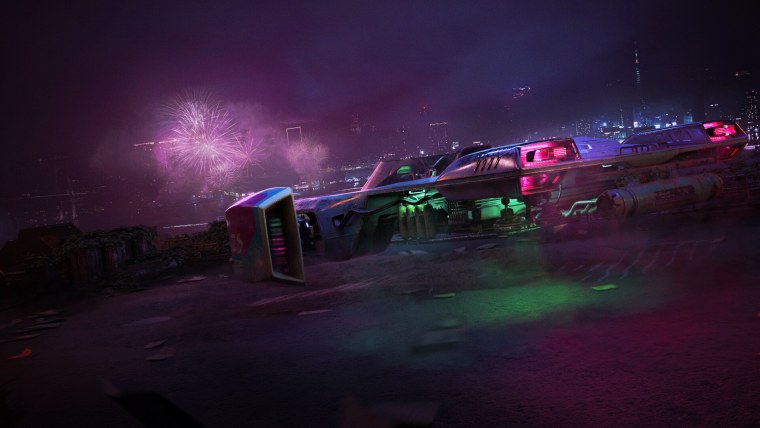 Киберпанк солдат