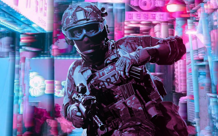 Неоновый солдат