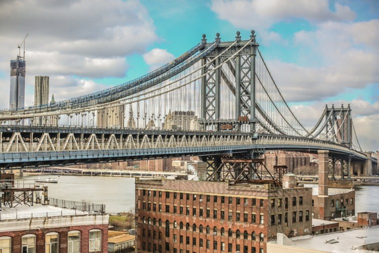 Манхэттен мост Нью-Йорк