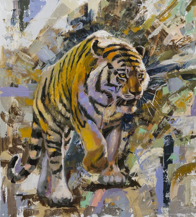 Тигр мастихином