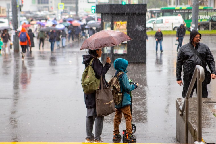 Природа дождь