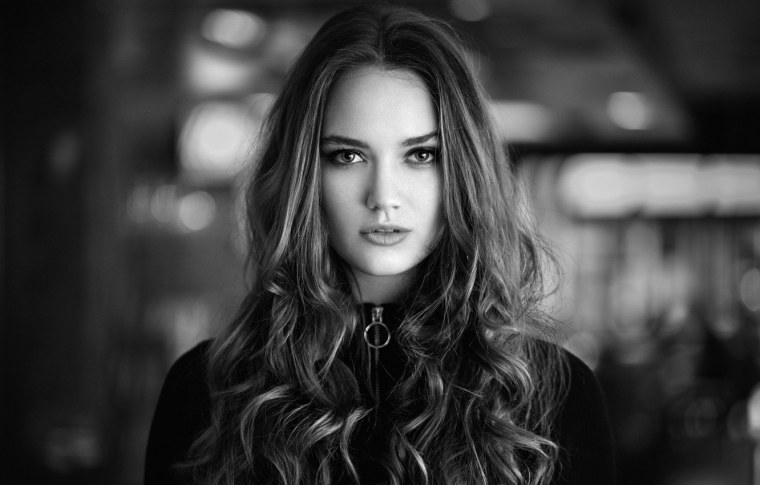 Лицо девушки