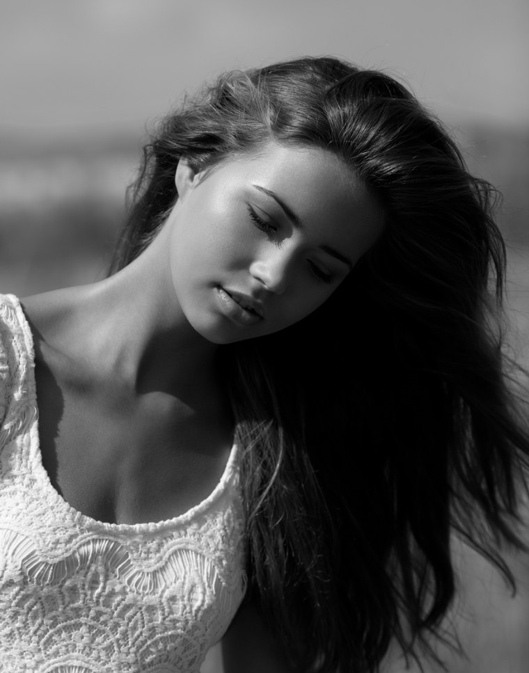 Нежная девушка