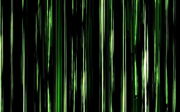 Абстракция черный зеленый