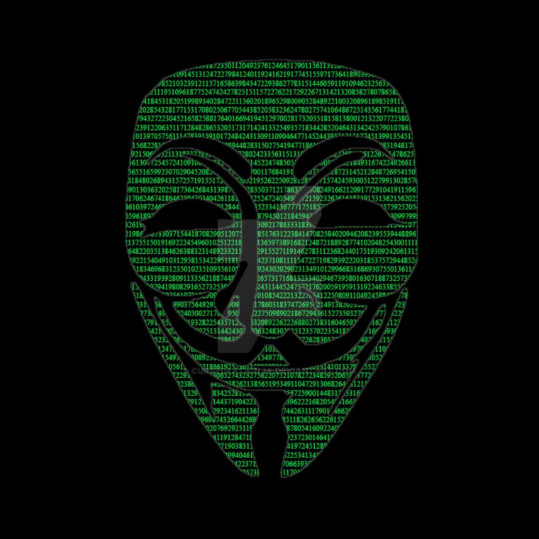 Маска хакеров анонимус