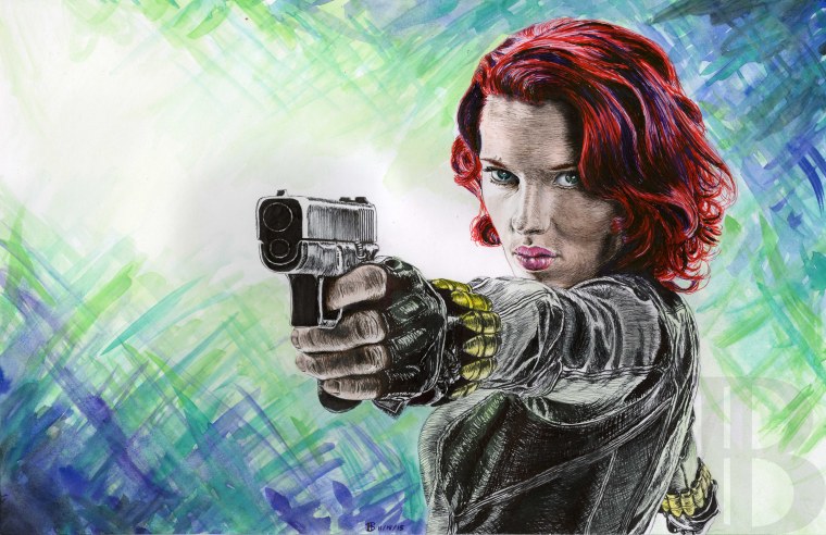 Scarlett Johansson Black Widow