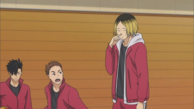 Аниме волейбол Кенма