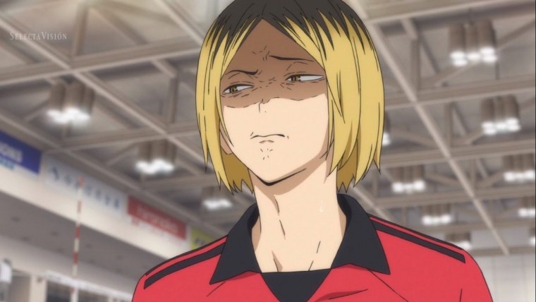 Аниме волейбол Кенма