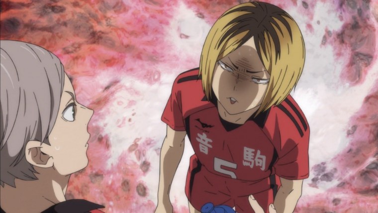 Волейбол Хината и Кенма и Кагеяма