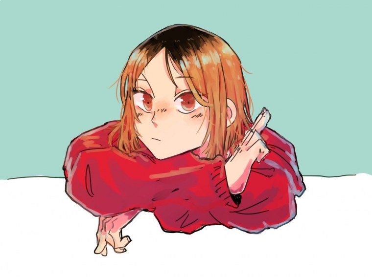 Аниме волейбол Кенма