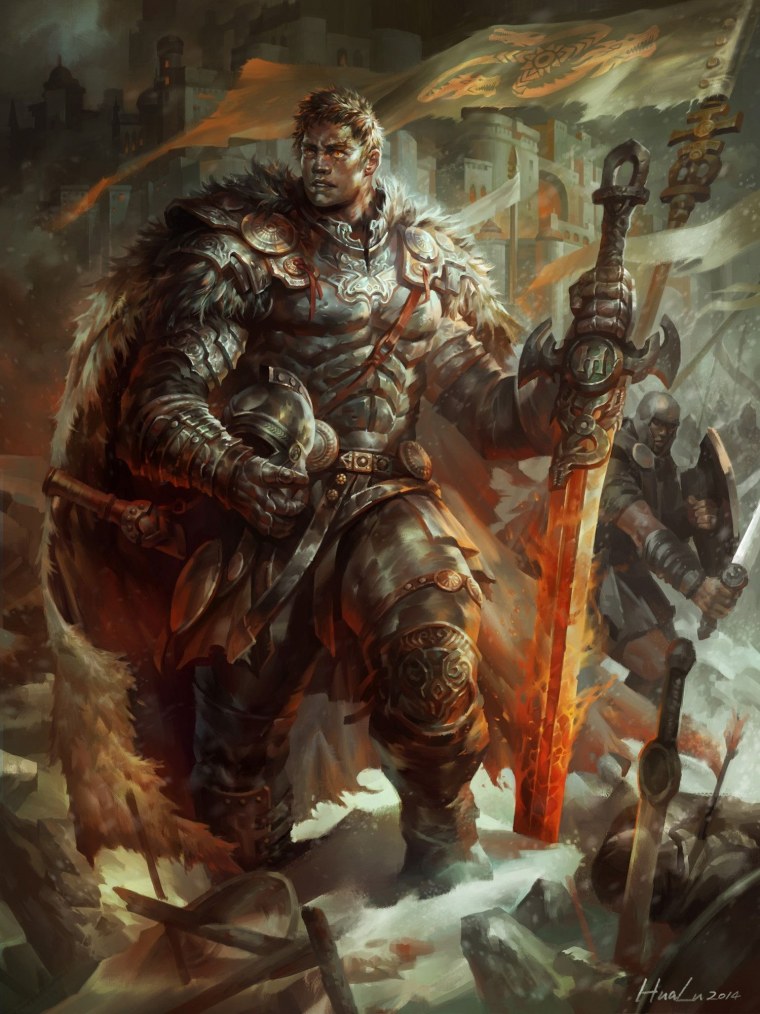 Воин фэнтези