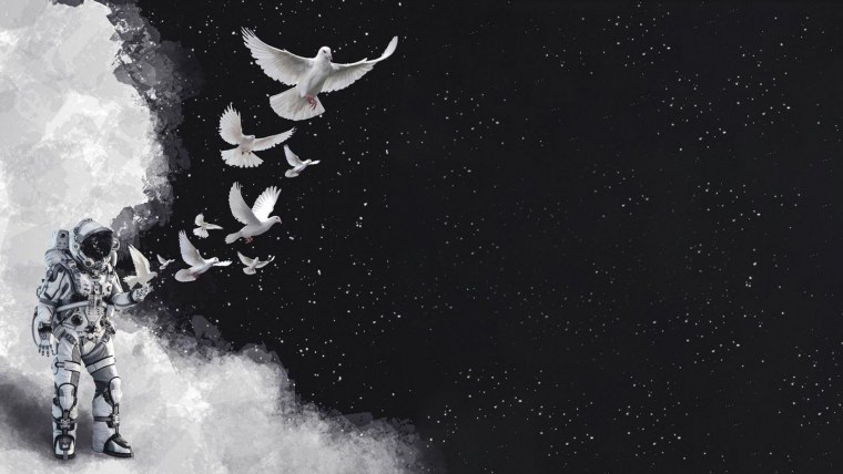 Космонавт арт