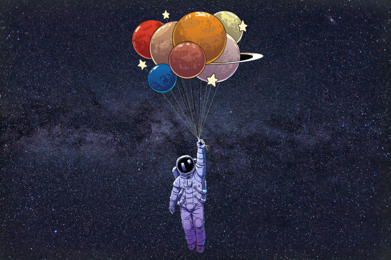 Космонавт арт