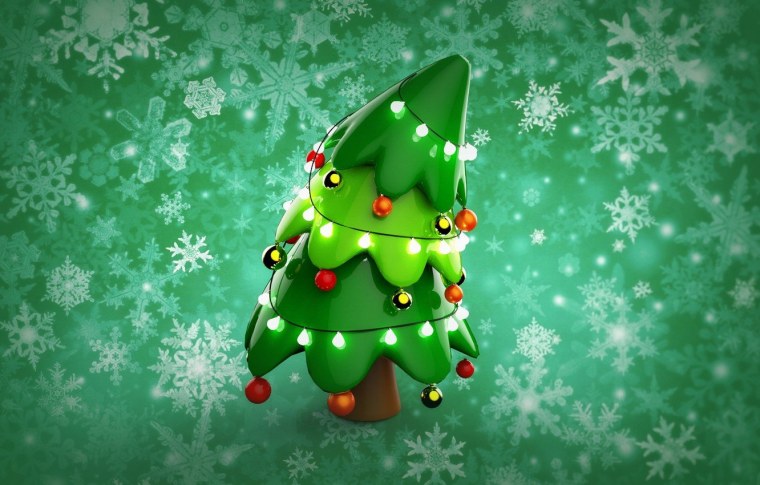 Красивый новогодний фон