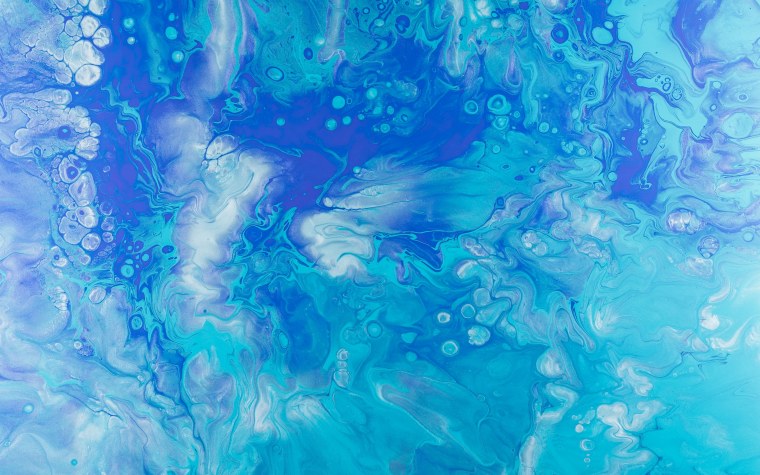 Голубые обои