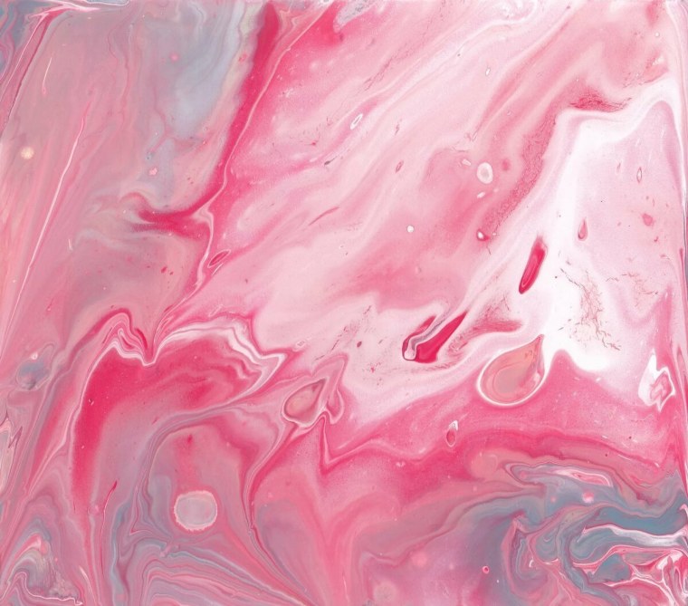 Разводы краски в воде