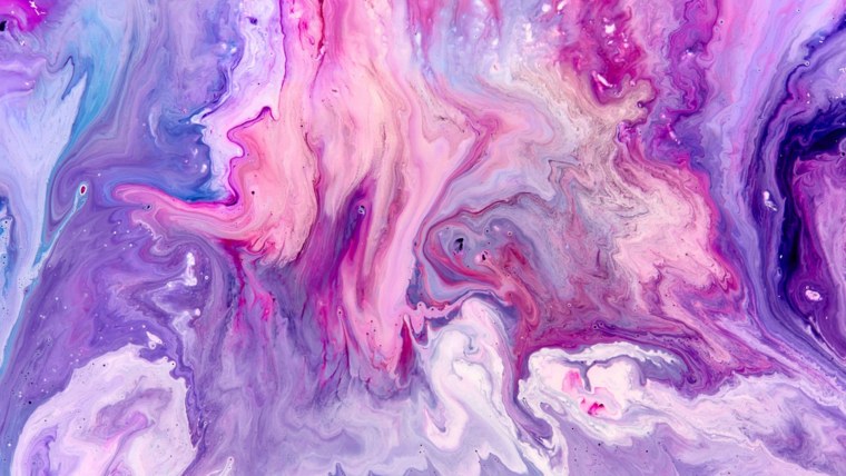 Фиолетовые разводы