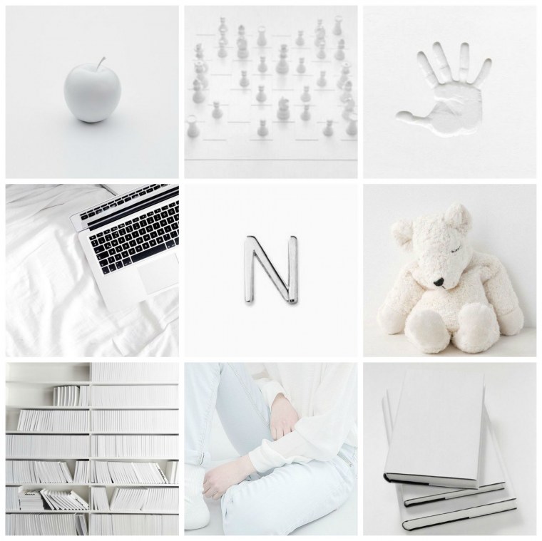 Шапка для твиттера черно белая