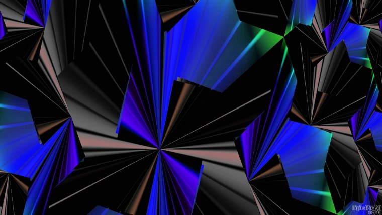 Золото на черном фоне