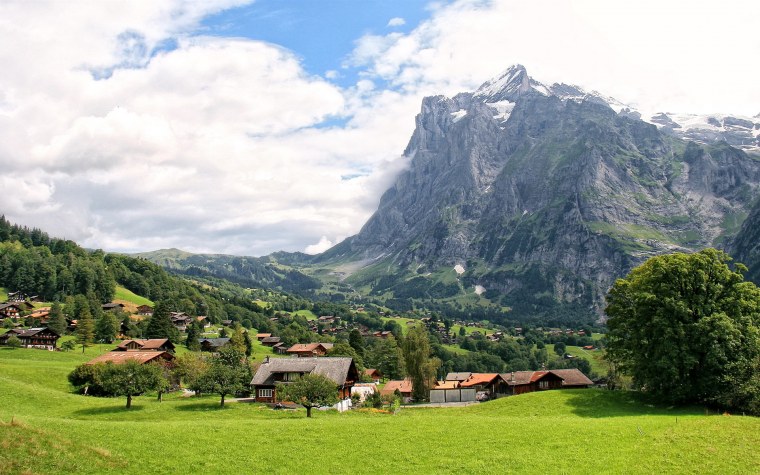 Долина Гриндельвальд Швейцария
