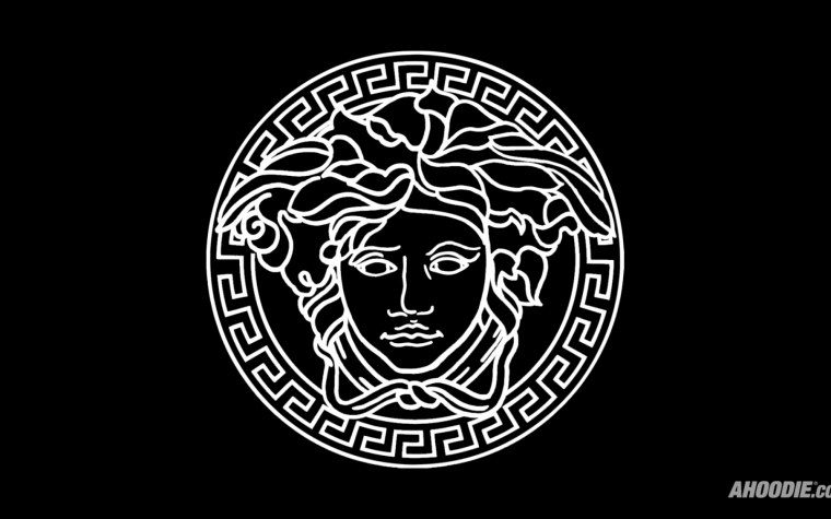 Обои Версаче серые