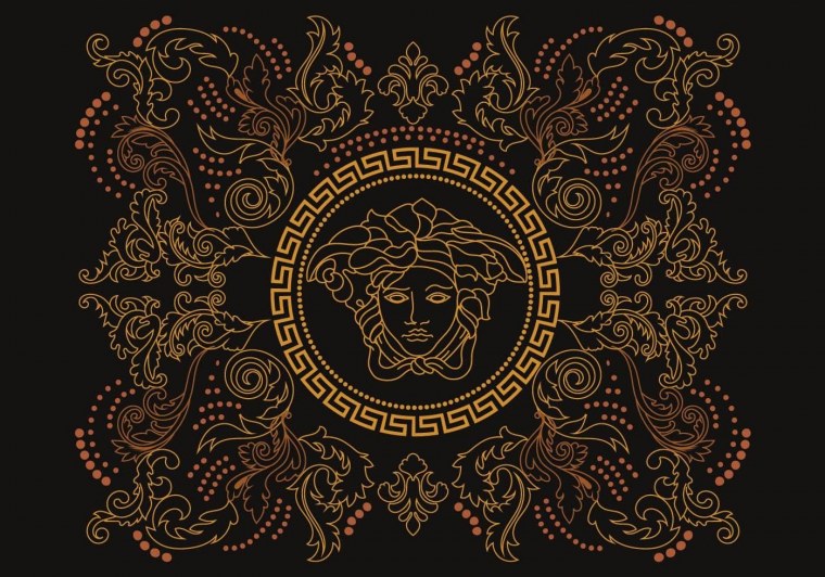 Gold Versace 4к