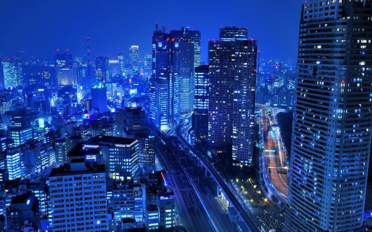 Япония Мегаполис Токио