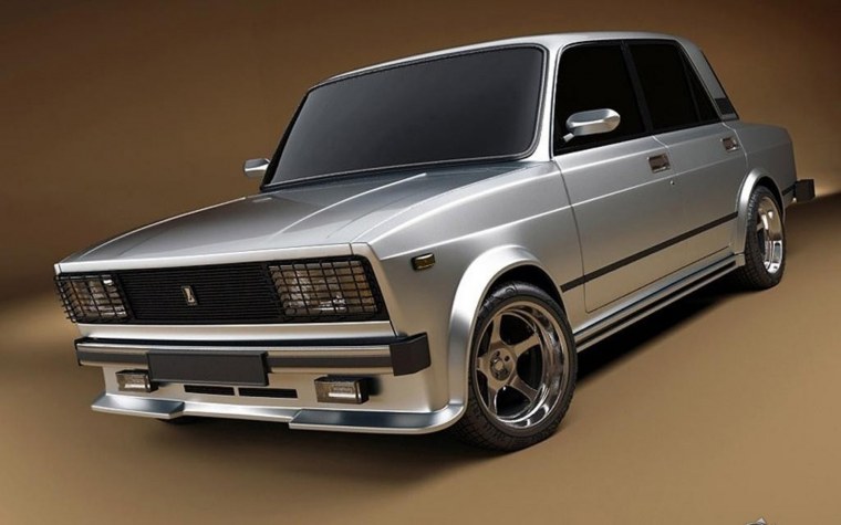 Тюнинговый ВАЗ 2107