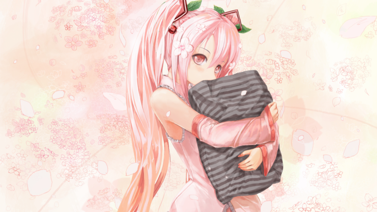 Аниме с розовыми волосами