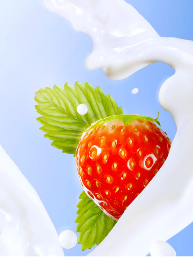 Клубника обои