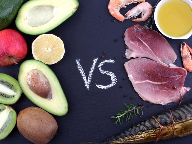 Мясная и растительная пища